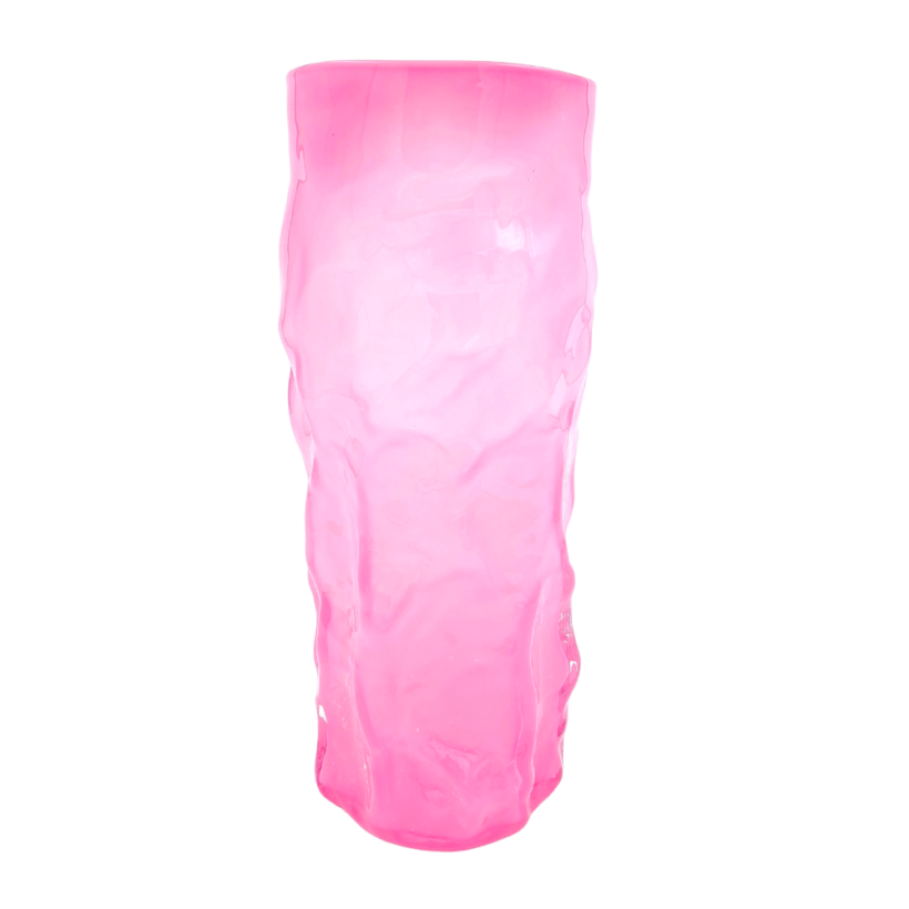 Large curl vase - pink