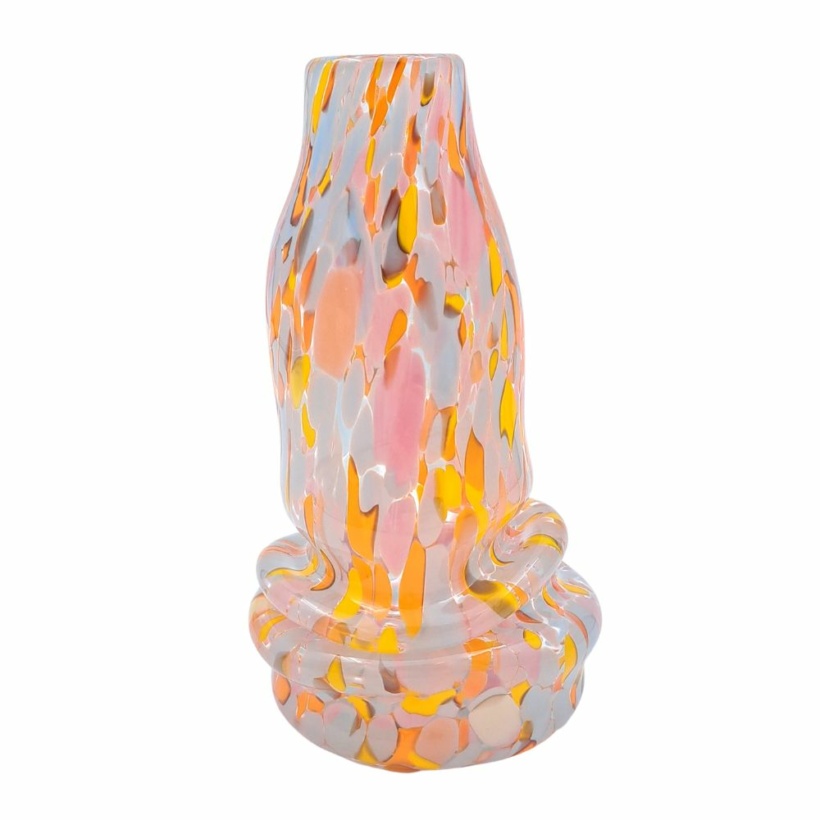 Smeltevase med konfetti