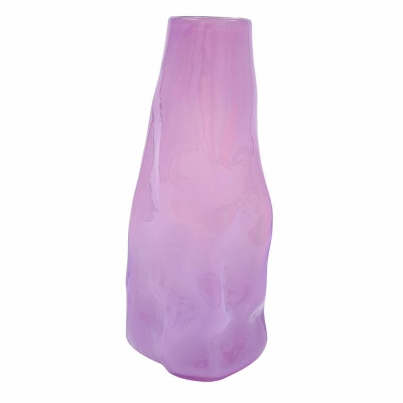 Small curly vase - purple